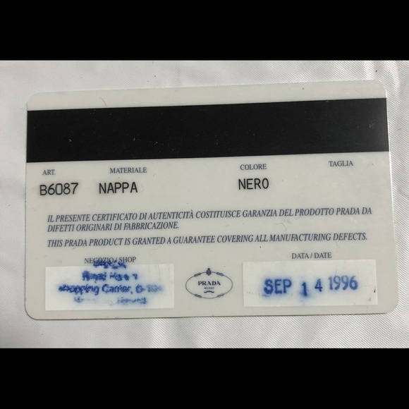 1996 Prada Leather Bag - Picture 6 of 6